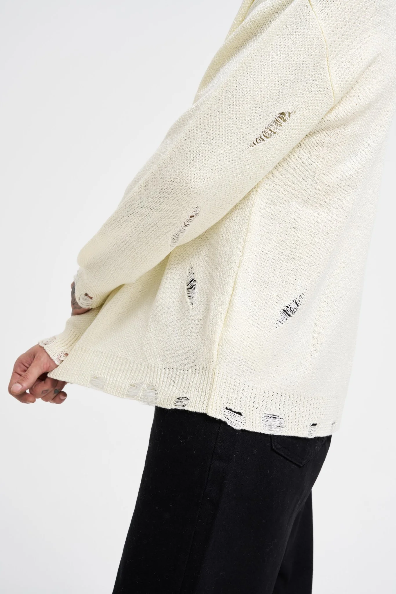 Erkek Basic Kazak Ekru - Image 3