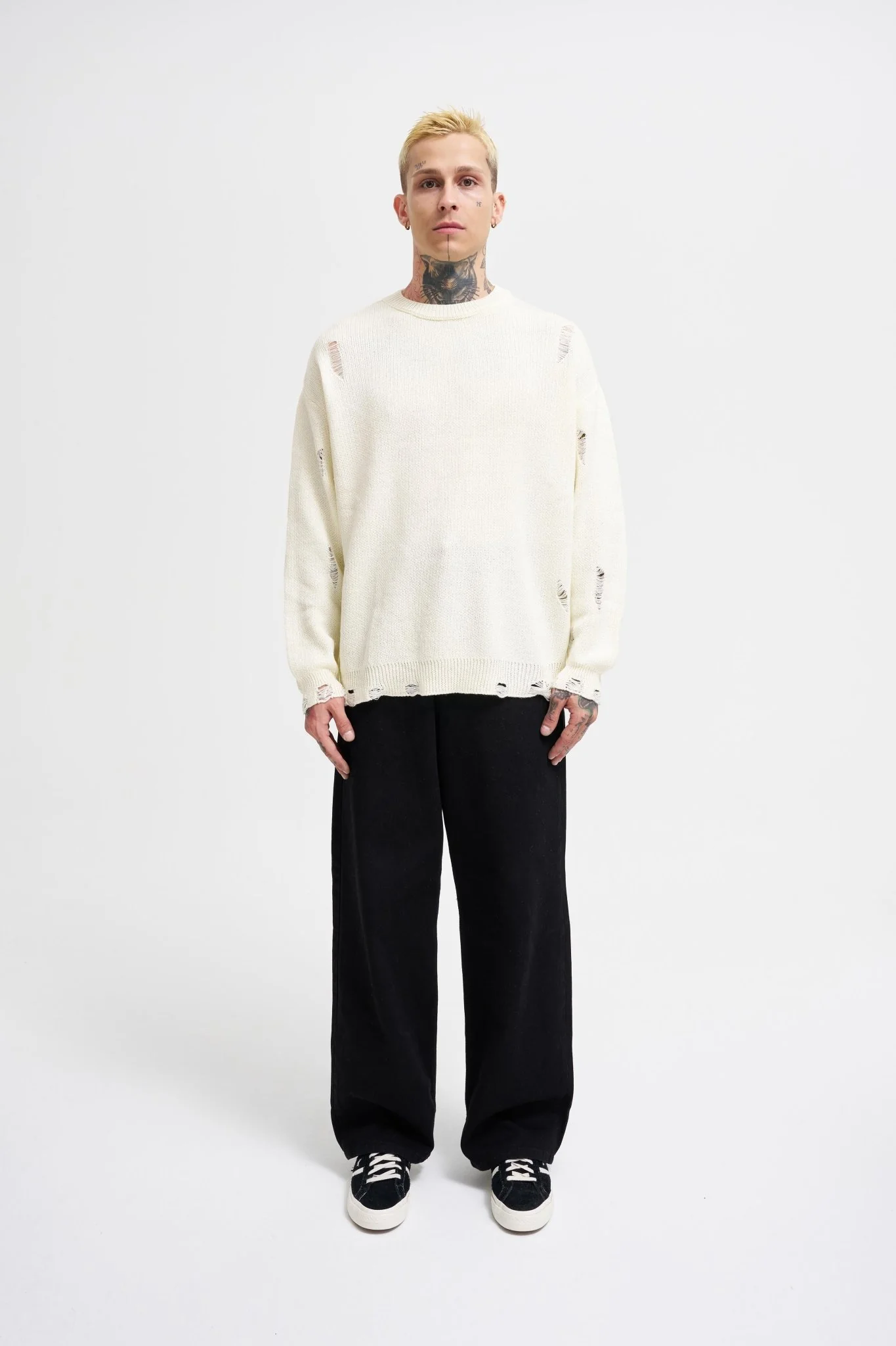 Erkek Basic Kazak Ekru - Image 4