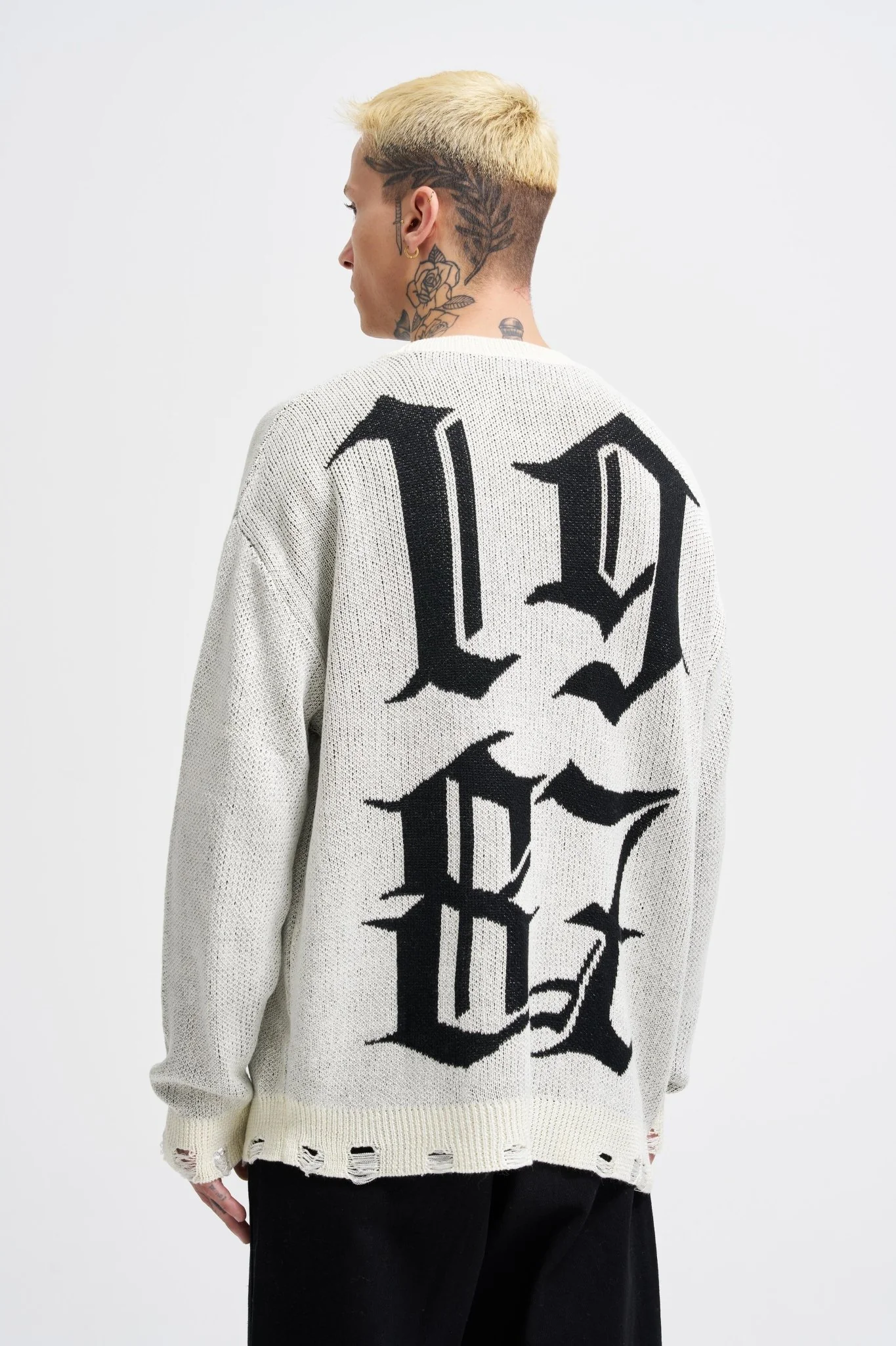 Erkek Gothic Kazak Ekru - Image 3