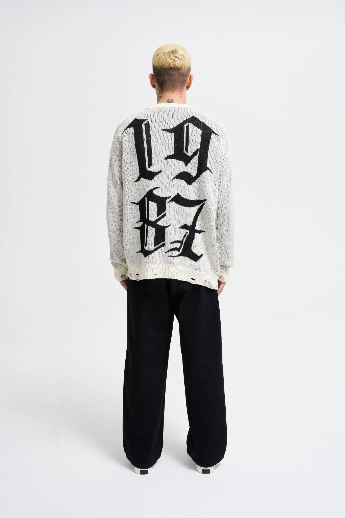 Erkek Gothic Kazak Ekru - Image 6