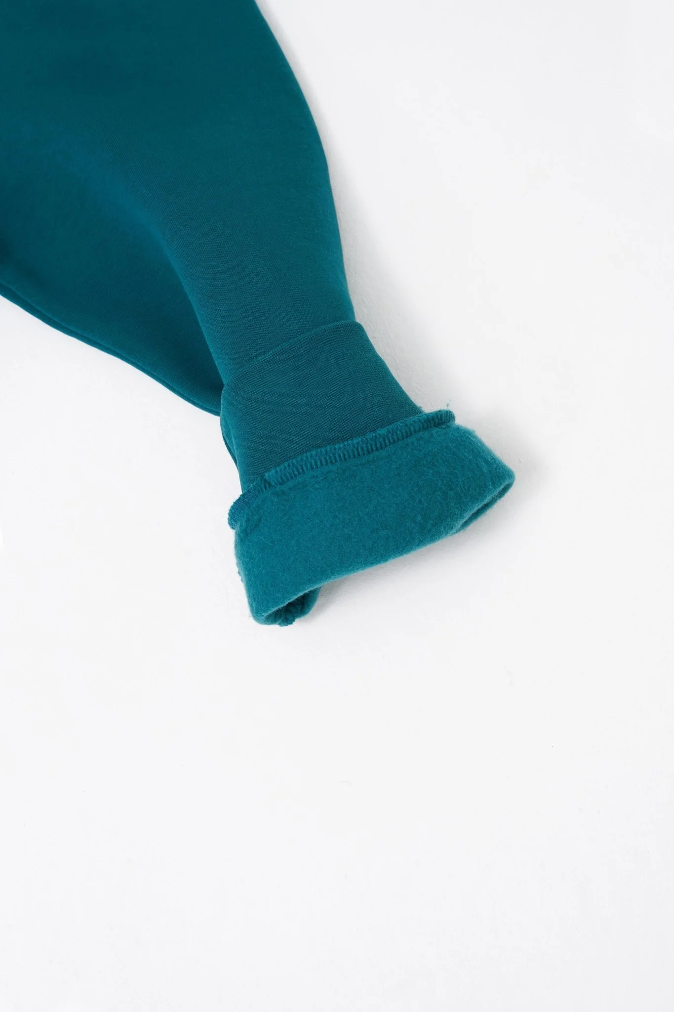 Erkek Oversize Basic Kapüşonlu Sweatshirt Yağ Yeşili - Image 8