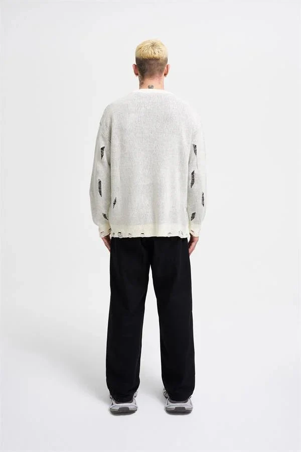 Erkek Patterned Kazak Ekru - Image 7