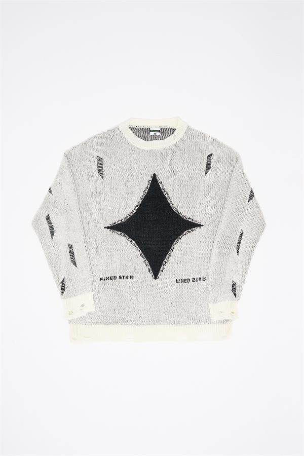 Erkek Patterned Kazak Ekru - Image 8