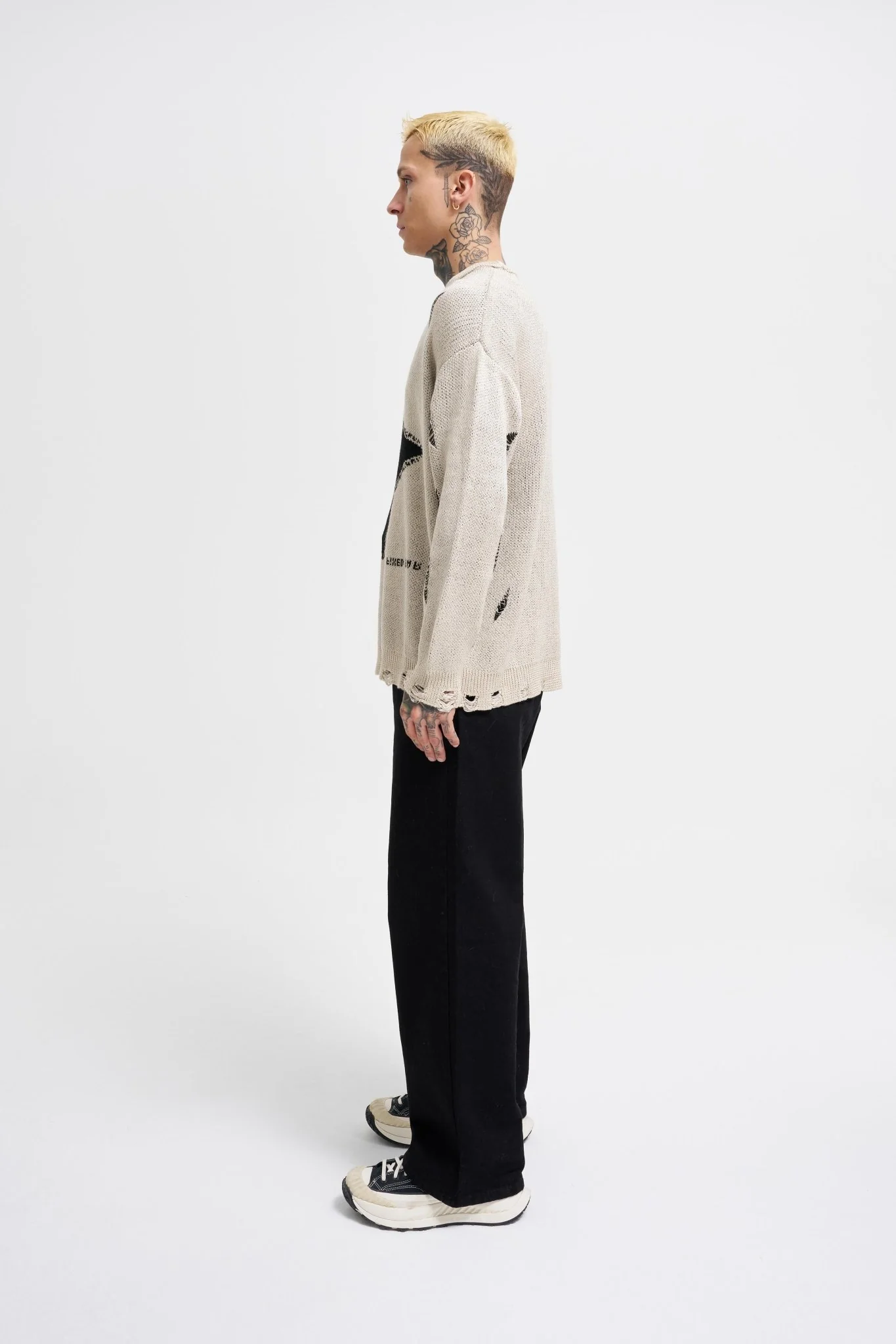 Erkek Patterned Kazak Taş - Image 6