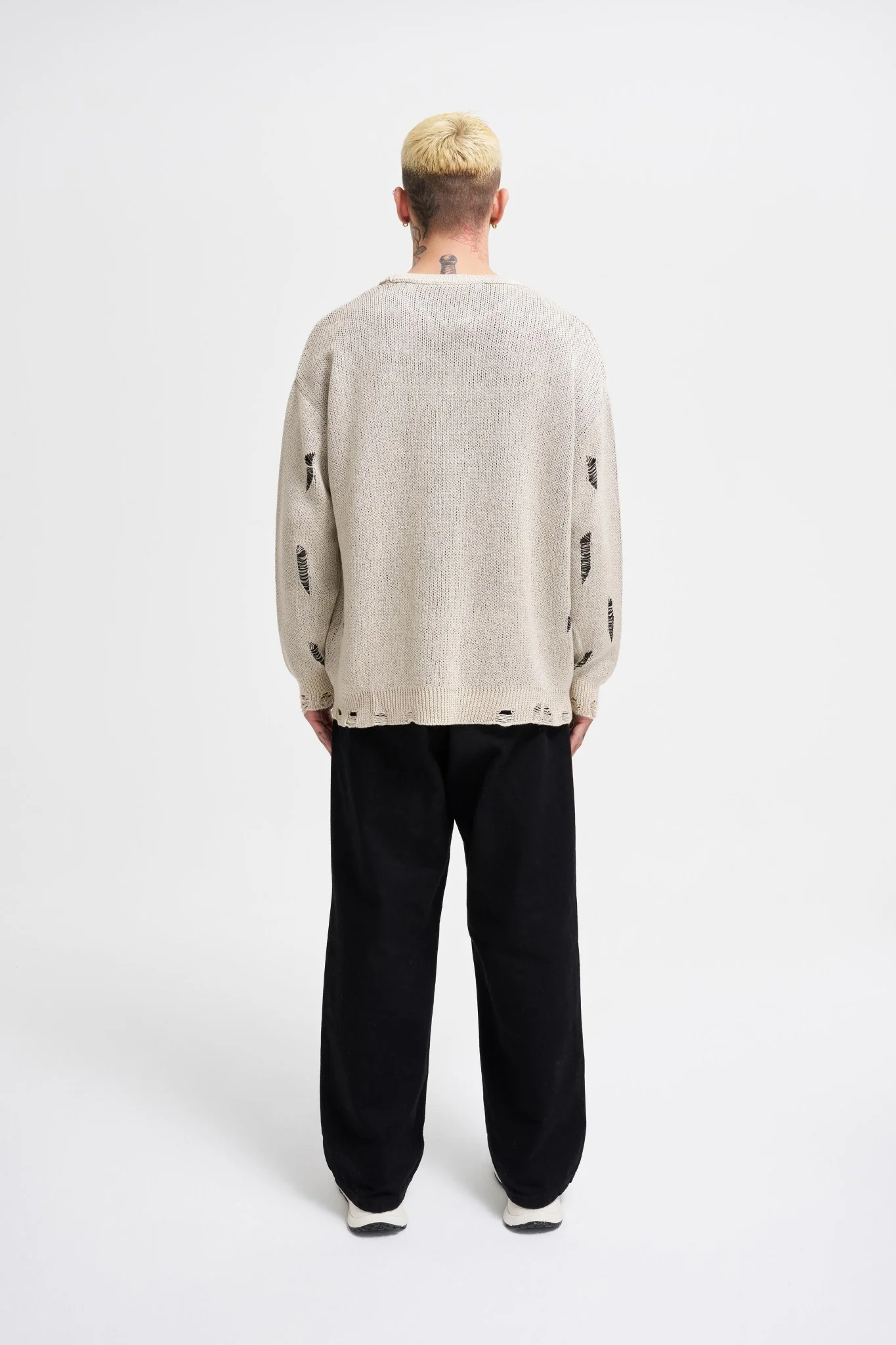 Erkek Patterned Kazak Taş - Image 7