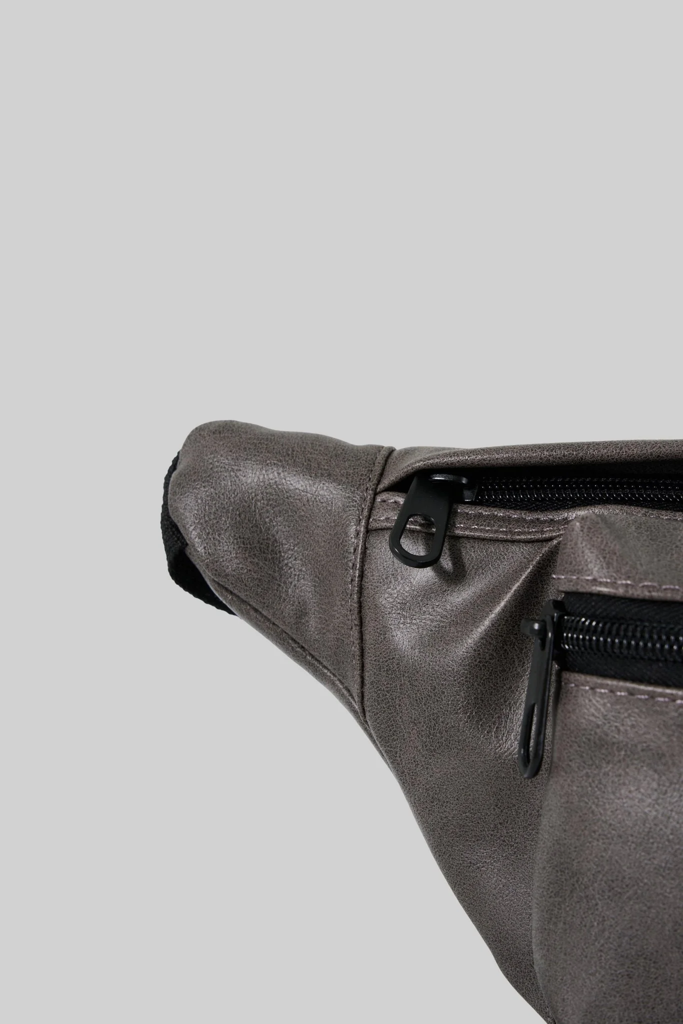 Unisex MCHNST Bel Çantası Gri - Image 3